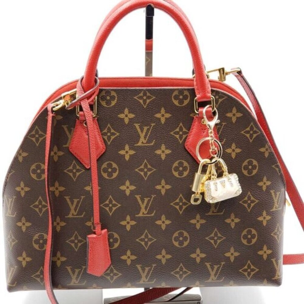 Authentic Louis Vuitton Padlock & Key Gold ✨Unbranded Bag Charm Keychain - Picture 9 of 9
